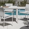 Carver 110" Dining Table in Nero Ceramic by Gloster - Image 5