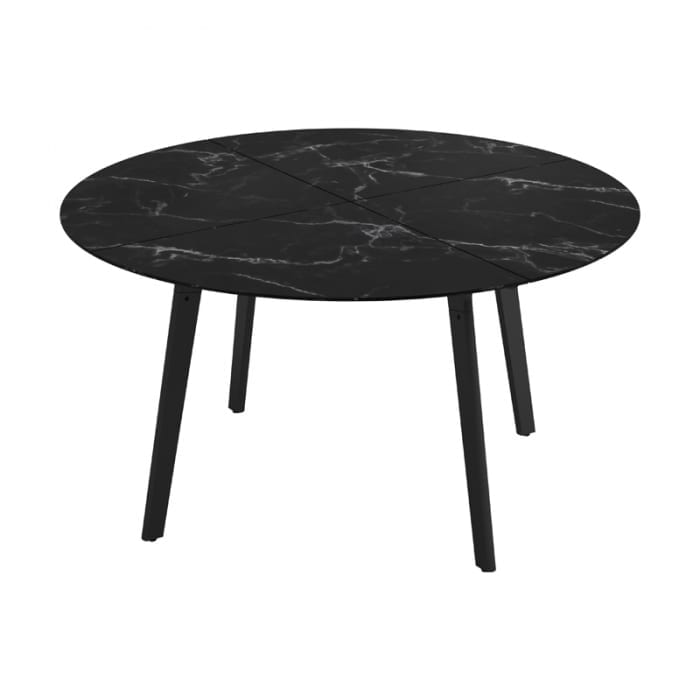 Carver Round Dining Table in Bianco Ceramic by Gloster - Image 4