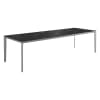 Carver 110" Dining Table in Nero Ceramic by Gloster - Image 2