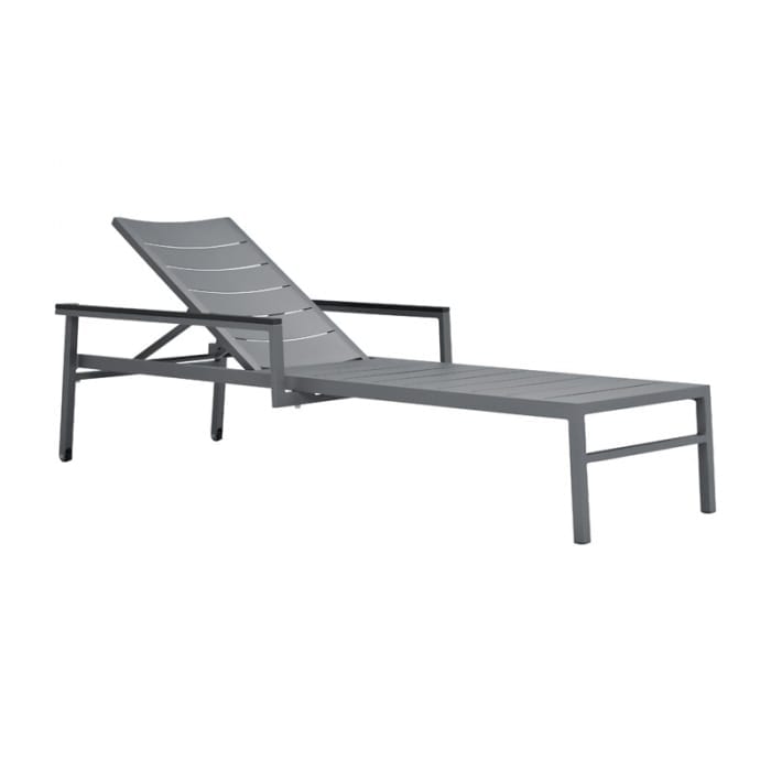 Duo Chaise Lounge with Arms by Janus et Cie - Image 4